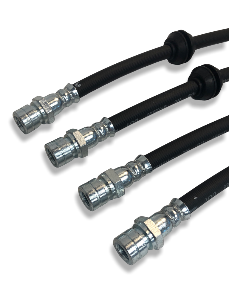 Porsche Rubber Brake Lines Set of 4 - 924 76-88 - 944 82-89 944-355-700-00