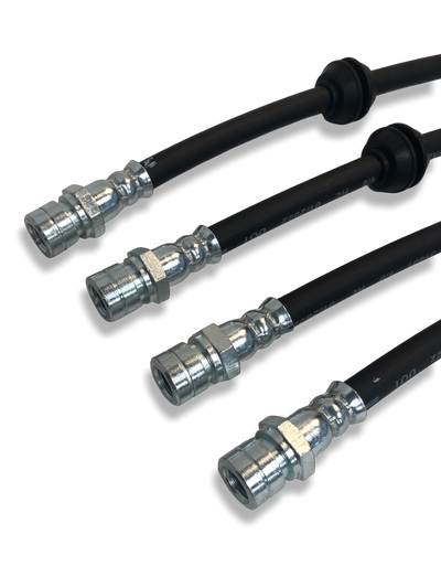 Porsche Rubber Brake Lines Set of 4 - 924 76-88 - 944 82-89 944-355-700-00