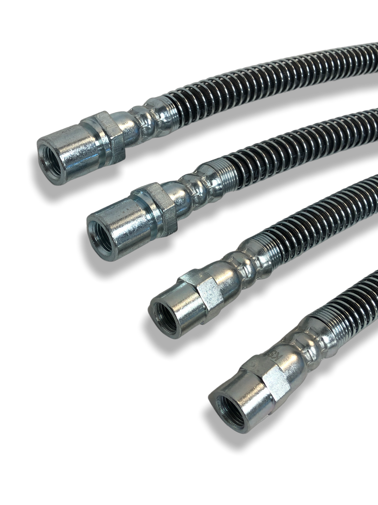 Porsche Rubber Brake Lines Set of 4 - 964 89-94 911-355-702-00