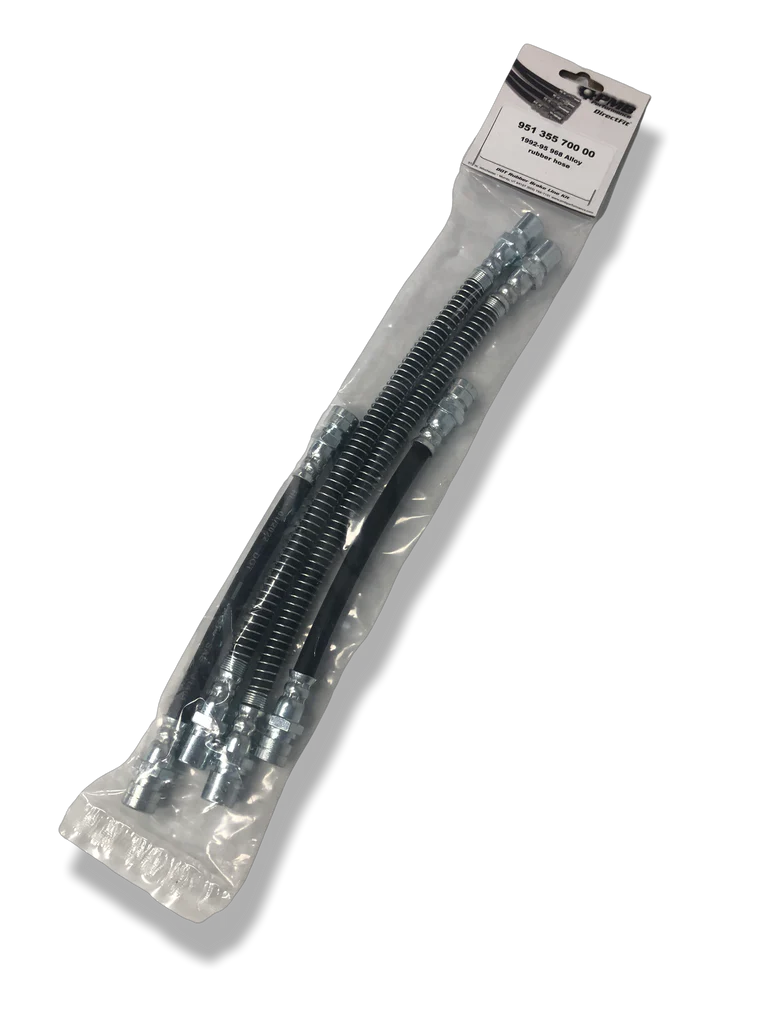 Porsche Rubber Brake Lines Set of 4 - 968 92-95 951-355-700-00