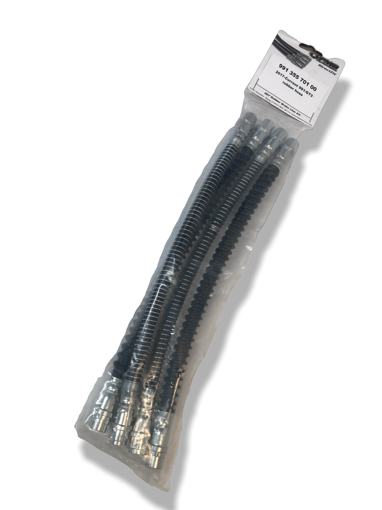 Porsche Rubber Brake Lines Set of 4 - 991 17-24 991-355-701-00