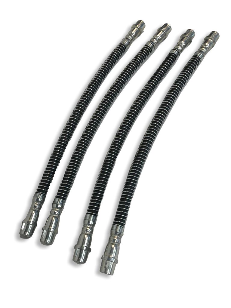 Porsche Rubber Brake Lines - Set of 4 - Boxster 12-16 - Cayman 12-16 982-351-700-01