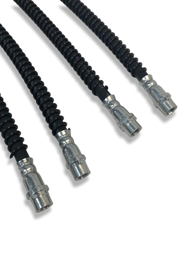 Porsche Rubber Brake Lines Set of 4 - Boxster 12-16 - Cayman 12-16 982-351-700-00