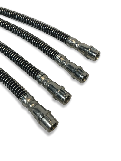 Porsche Rubber Brake Lines - Set of 4 - Boxster 12-16 - Cayman 12-16 982-351-700-01