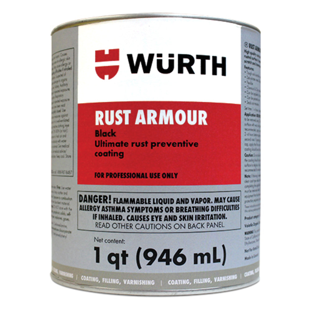 Porsche Rust Armour Can Black - 1 qt 0893110360