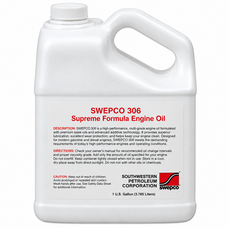 Porsche SWEPCO Supreme Formula Engine Oil - 20W-50 | SWEP-306-50-GAL