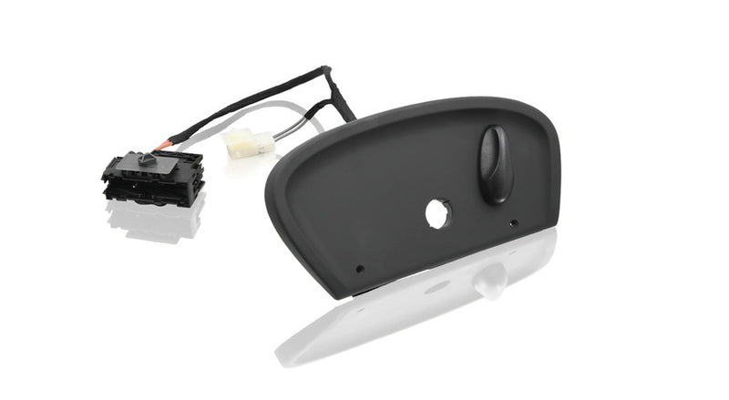 Porsche Seat Adjustment Switch Left Satin Black - 911/Boxster 99-04 996-613-713-01-ERR