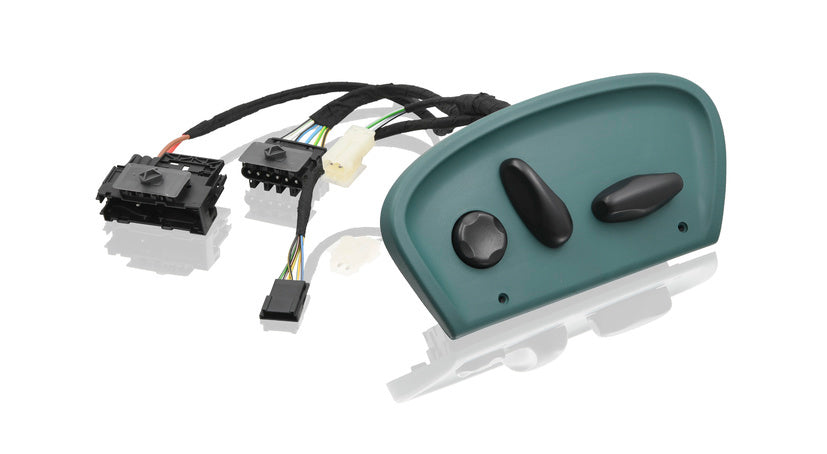 Porsche Seat Adjustment Switch Right Nephrite Green - 911/Boxster 97-04 996-613-718-01-J33