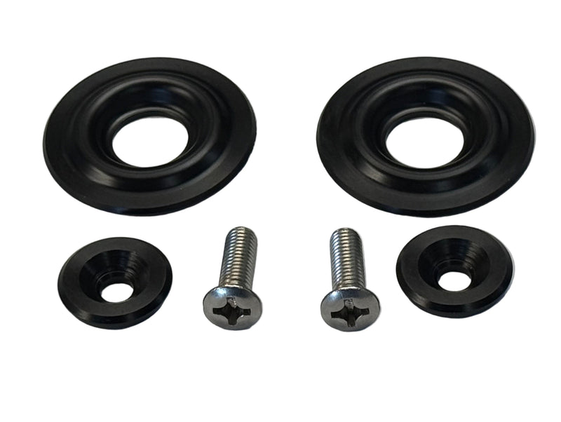 Porsche Seat Belt Mount Rosette Kit - 911/912 65-69 901-803-123-00