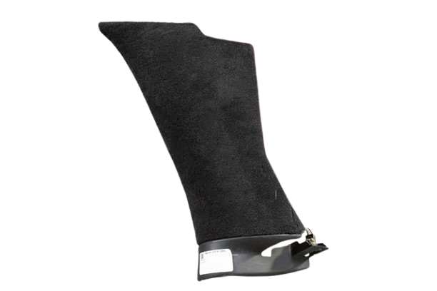 Porsche Seat Belt Trim Carpet Black - Boxster 00-04 98655121501ERG