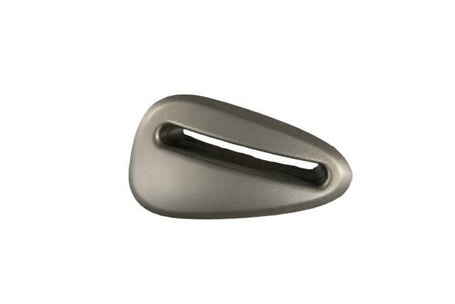 Porsche Seat Release Rosette Volcano Grey - 911/Boxster/Cayman 05-13 99752162202D07
