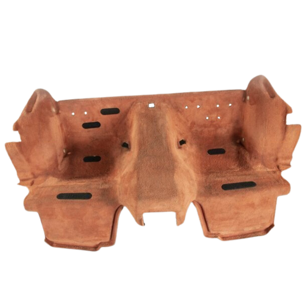 Porsche Seat Well Adhesive Carpet Terracotta - 911 05-13 99755101703M10
