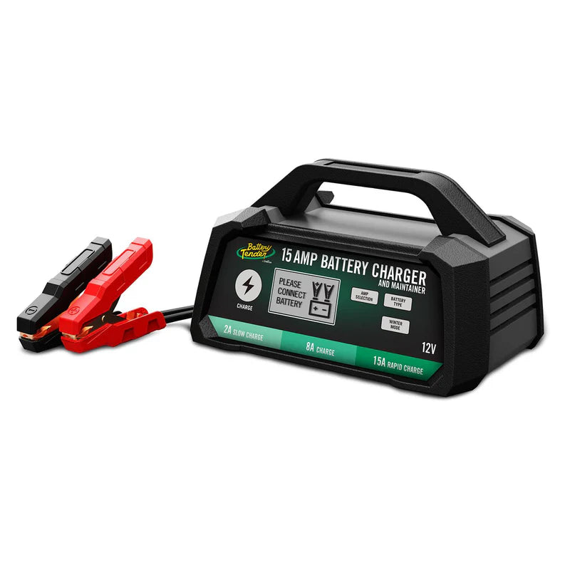 Porsche Selectable Chemistry Battery Charger 12V 15/8/2 AMP 022-0234-DL-WH
