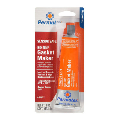 Porsche Sensor-Safe RTV Red Silicone Sealant 3 oz 1890181422