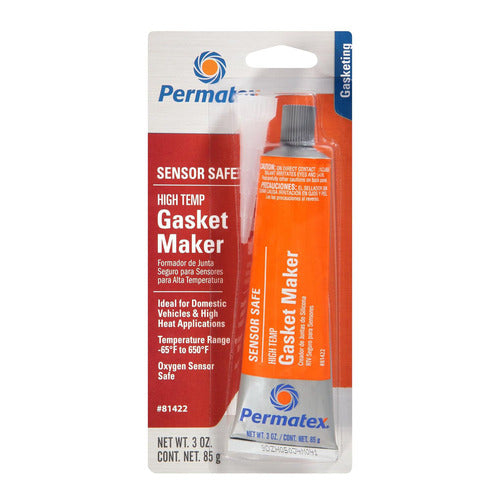 Porsche Sensor-Safe RTV Red Silicone Sealant 3 oz 1890181422