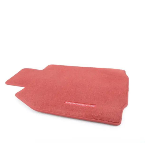 Porsche Set of Floor Mats - Carrera Red - 98704480108N43 - 997 05-12 - 987 04-12 98704480108N43