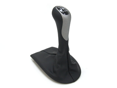 Porsche Shift Lever Knob Metal Grey/Black - Boxster 97-04 98642407503EKP