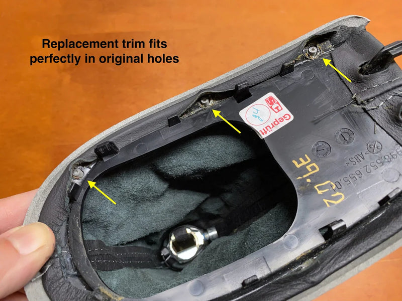 Porsche Shifter Boot Trim Replacement - 996 99-04 - 986 97-04 RENN-01