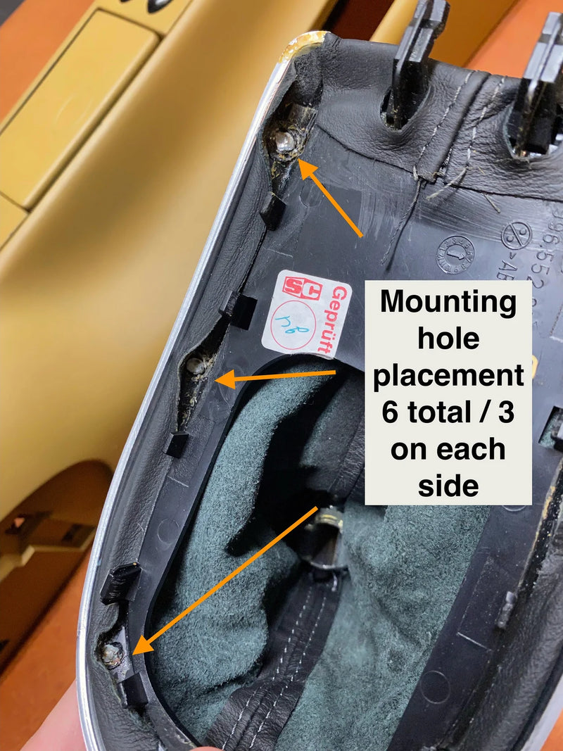 Porsche Shifter Boot Trim Replacement - 996 99-04 - 986 97-04 RENN-01