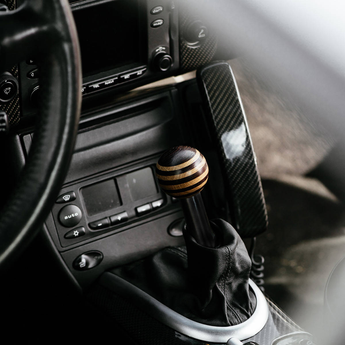 Porsche Shifter kit Black - 924/944/968/928 76-95