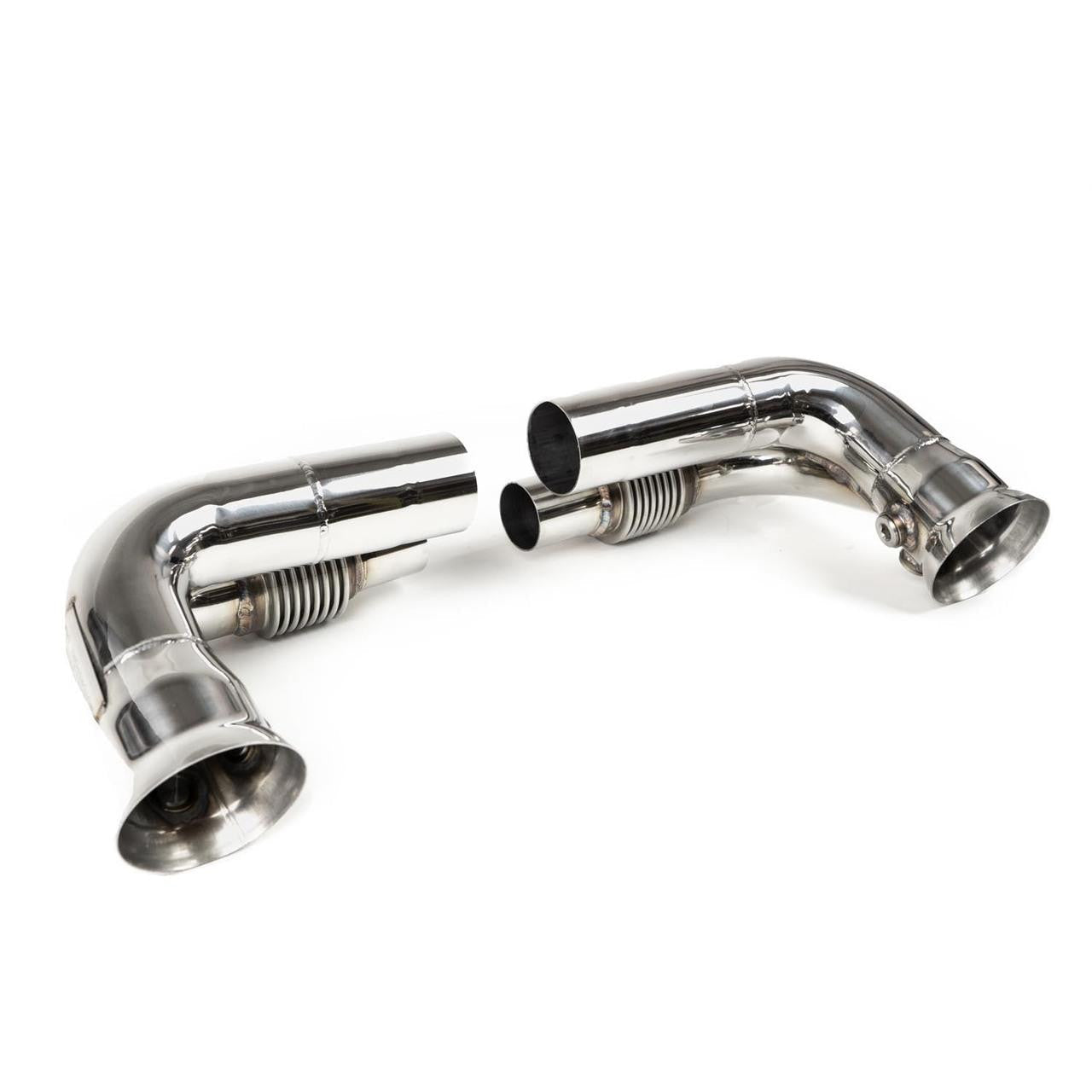 Porsche Side Muffler Bypass Pipes - 911 | 2007-2008 FS-POR-997GT3-SMBV