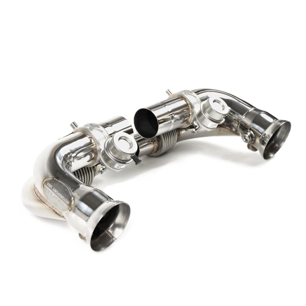 Porsche Side Muffler Bypass Pipes - 911 | 2007-2008 FS-POR-997GT3-SMBV