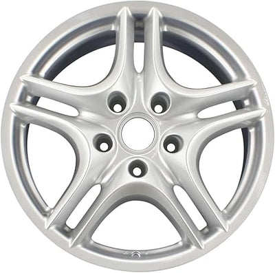 Porsche Silver Alloy Wheel - 8J"X18" - ET57 - Cayenne | 2008-2010
