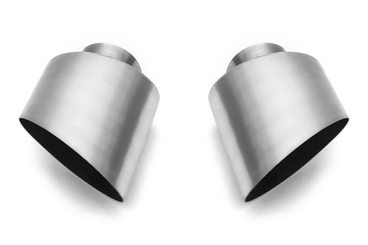 Porsche Single Wall Oval Bolt-On Tips - 911 | 1995-1998 FS-POR-993-SWOTNBBR