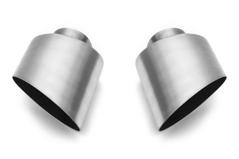 Porsche Single Wall Oval Bolt-On Tips - 911 | 1995-1998 FS-POR-993-SWOTNBBR