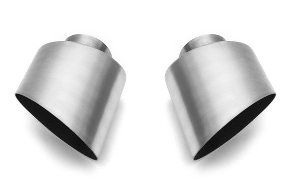 Porsche Single Wall Oval Bolt On Tips - 911 | 1996-1998 FS-POR-993T-SWOTBR