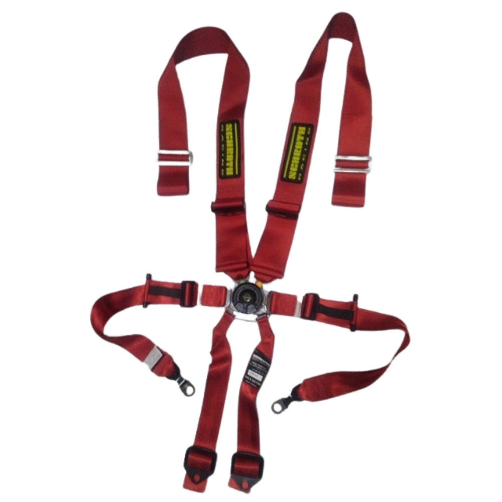 Porsche Six Point Seat Belt Red - 911 10-13 997-803-037-90