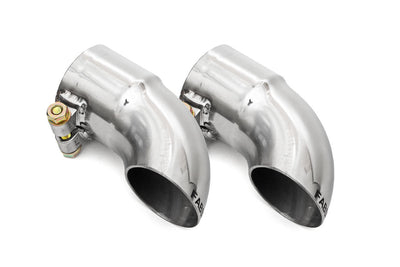 Porsche Slip-On Turndown Tips - 2.37"-60.3mm - Boxster | Cayman | 1997-2025 FS-TDT-603