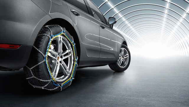 Porsche Snow Chains - 95B04460015 - Macan 15-23 95B04460015