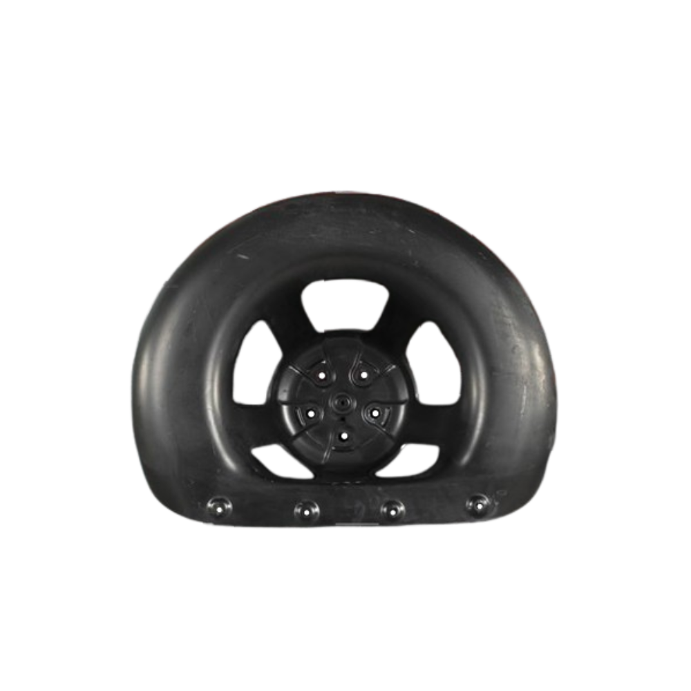 Porsche Spare Wheel Cradle - Rally Black - Cayenne | 2003-2010 9557220120003C