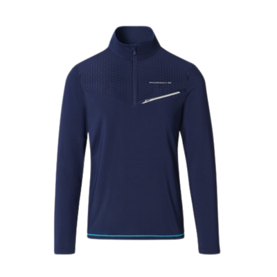 Porsche Sport Breathable Long Sleeve T Shirt - Dark Blue