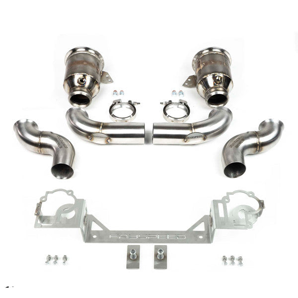 Porsche Sport Catalytic Converter And GT2RS Style Outlet - 911 | 2021-2025 FS-POR-992T-SCGT2