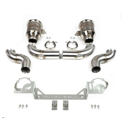 Porsche Sport Catalytic Converter And GT2RS Style Outlet - 911 | 2021-2025 FS-POR-992T-SCGT2