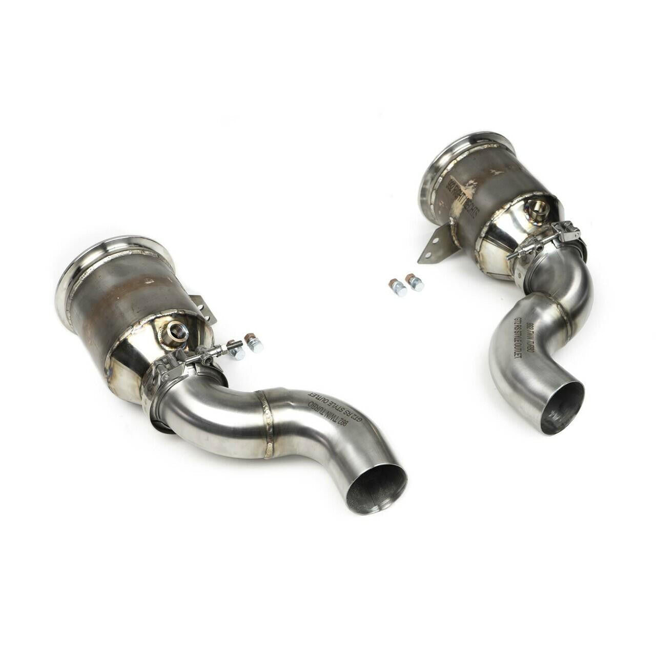 Porsche Sport Catalytic Converters & Outlets - 911 | 2021-2024 FS-POR-992-SCGT2