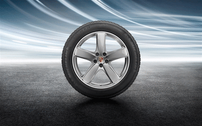 Porsche Sport Classic Winter Wheel Set - 95B044641D - Macan 15-23 95B044641D