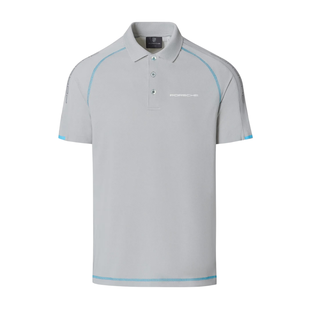 Porsche Sport Collection Mens Grey Polo Shirt