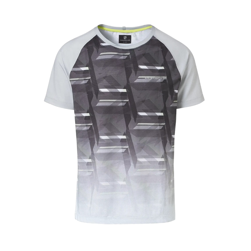 Porsche Sport Crew Neck Mens T-Shirt - Grey