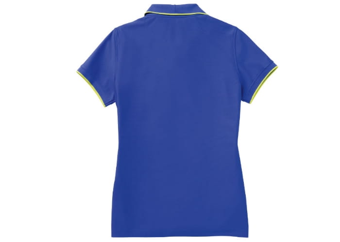 Porsche Sport Short Sleeve Aqua Blue Women Polo Shirt - Blue