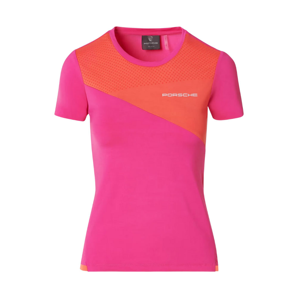Porsche Sport Short Sleeve Womens T-Shirt - Pink