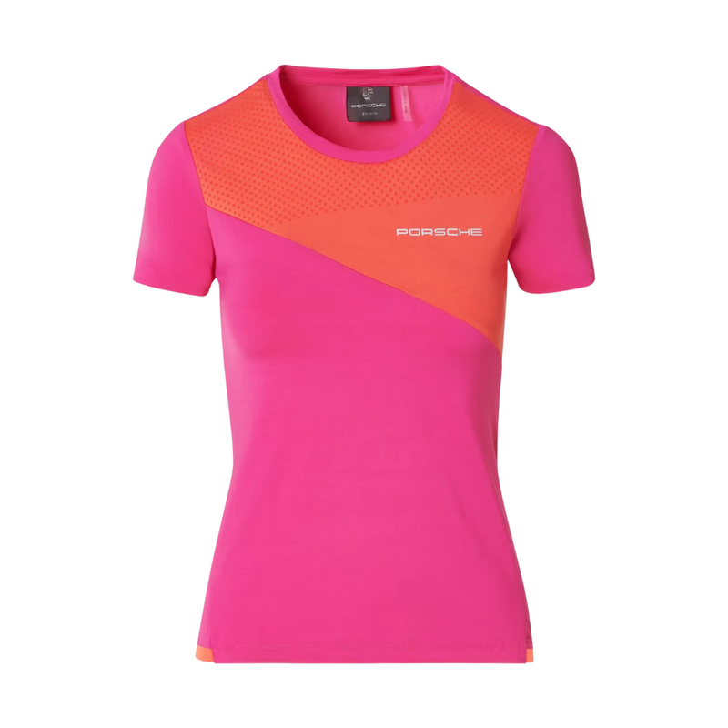 Porsche Sport Short Sleeve Womens T-Shirt - Pink