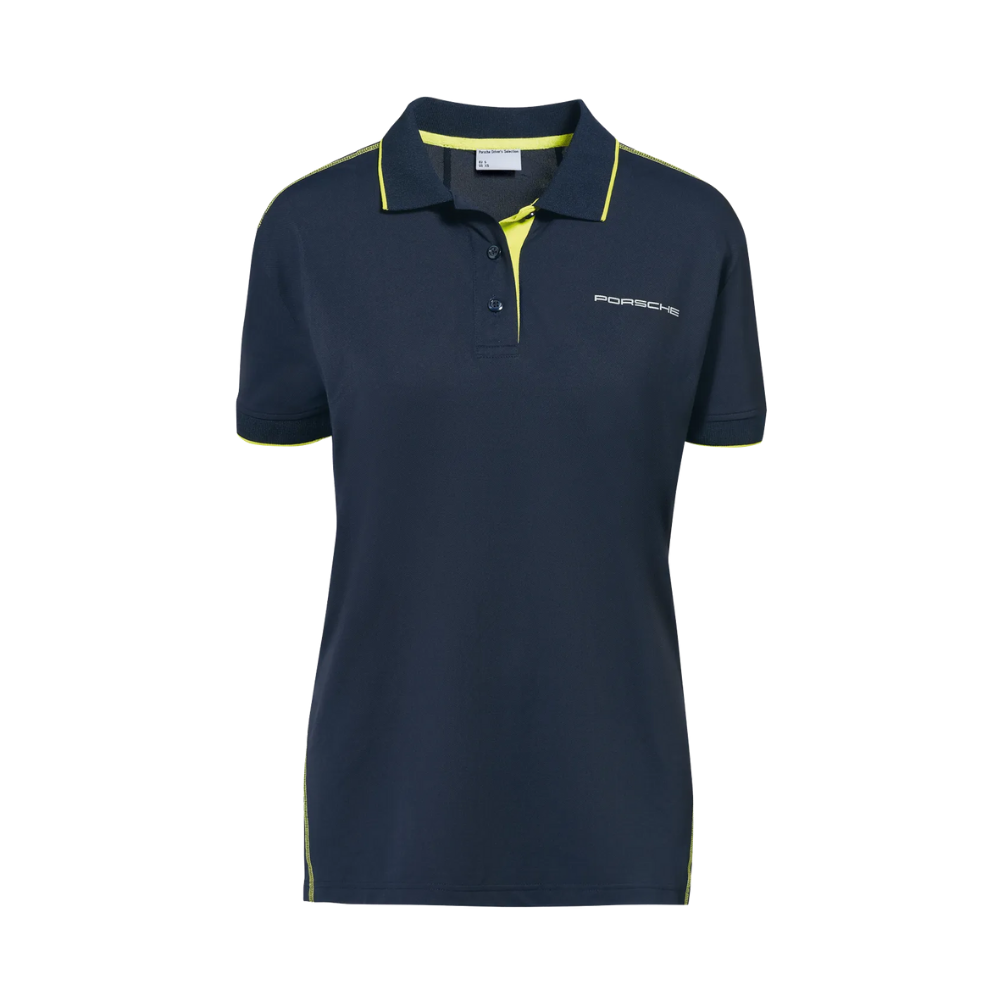 Porsche Sport Women Pullover Polo Shirt - Dark Blue