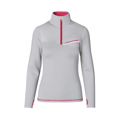 Porsche Sport Womens Long Sleeve T-Shirt - Grey