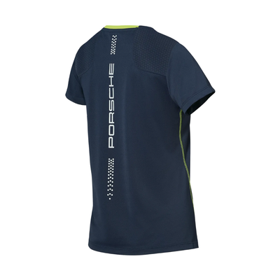 Porsche Sport Womens Pullover T-Shirt - Blue