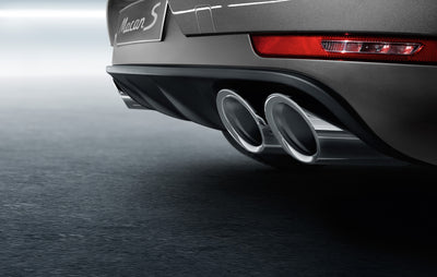 Porsche Sports Exhaust Tailpipes - 95B04420007 - Macan 15-23 95B04420007