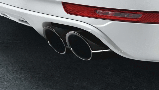 Porsche Sports Exhaust Tailpipes - 95B04420009 - Macan 15-23 95B04420009