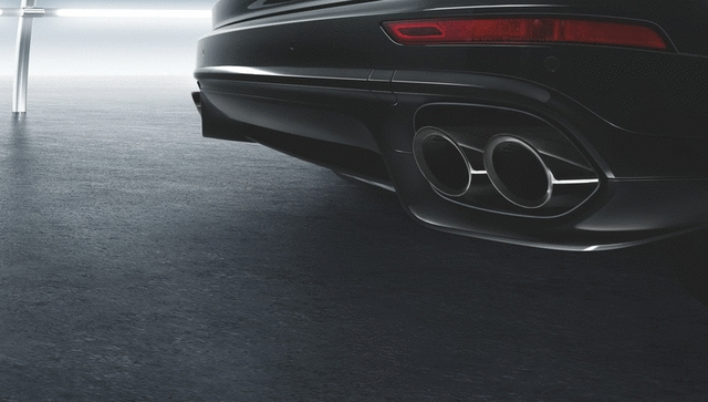 Porsche Sports Tailpipes - Black - 95804420020 - E2 11-18 95804420020